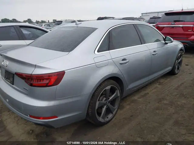 WAUANAF48KA065260 — 2019 Audi A4 45 Komfort, фото 4 с аукциона IAAI 14.10.2026, Передняя часть