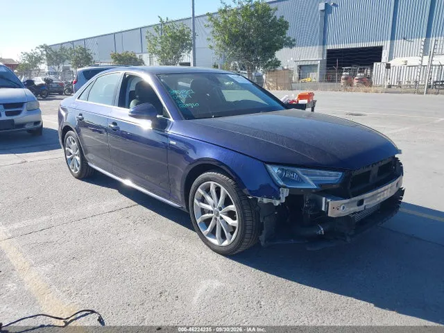 2019 Audi A4 45 Premium VIN WAUDNAF41KA113596 фото 1