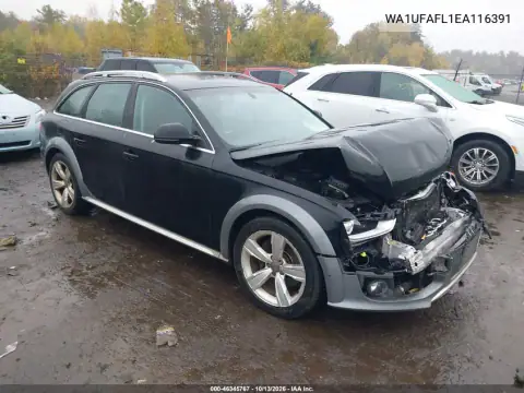 WA1UFAFL1EA116391 — 2014 Audi A4 Allroad, Передняя часть, фото до ремонта