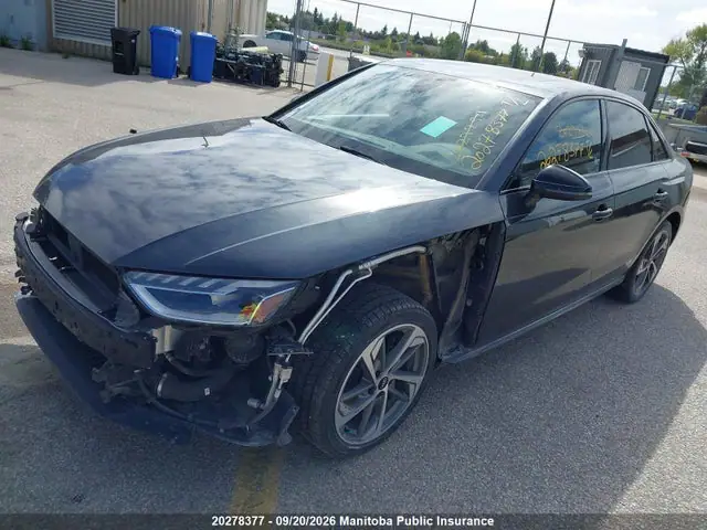 WAUABAF46NN000672 — 2022 Audi A4 Komfort 40 2.0 Tfsi Quattro, фото 2 с аукциона IAAI 29.09.2026, Передняя часть