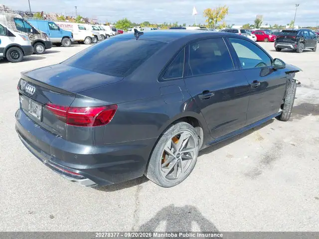 WAUABAF46NN000672 — 2022 Audi A4 Komfort 40 2.0 Tfsi Quattro, фото 4 с аукциона IAAI 29.09.2026, Передняя часть