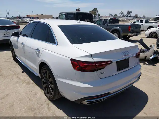 WAUGMAF49LN008444 — 2020 Audi A4 Premium 40 Tfsi Front-Wheel Drive S Tronic, фото 3 с аукциона IAAI 14.10.2026, Передняя часть