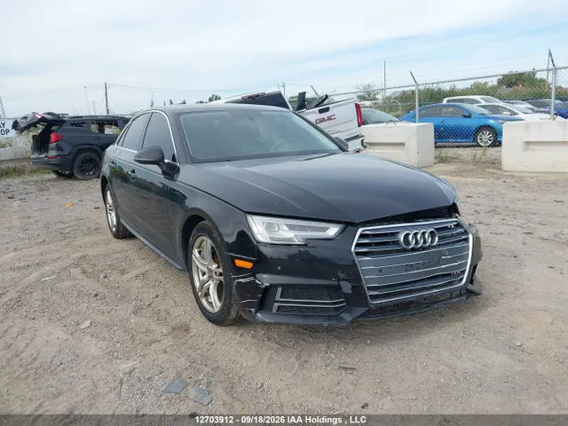 2018 Audi A4 Quattro VIN WAUBNAF44JN009277 фото 1