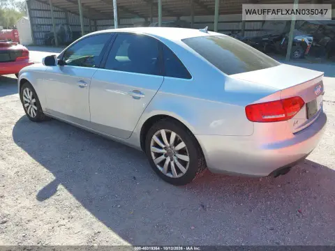 2010 Audi A4 2.0T Premium VIN WAUFFAFLXAN035047 фото 4