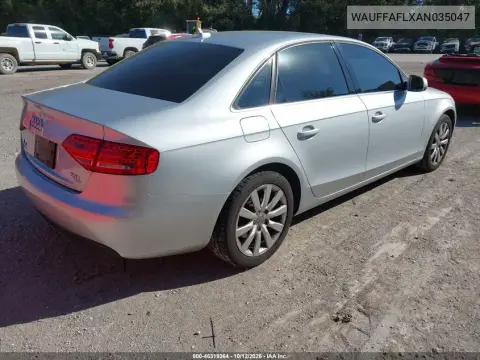 2010 Audi A4 2.0T Premium VIN WAUFFAFLXAN035047 фото 5