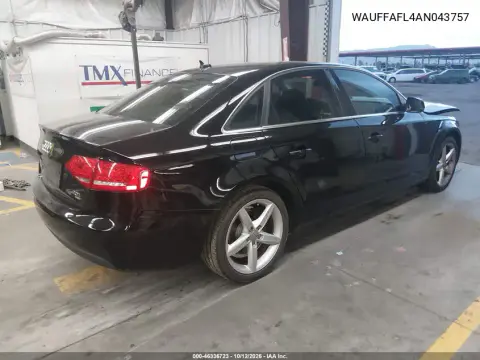 2010 Audi A4 2.0T Premium VIN WAUFFAFL4AN043757 фото 5