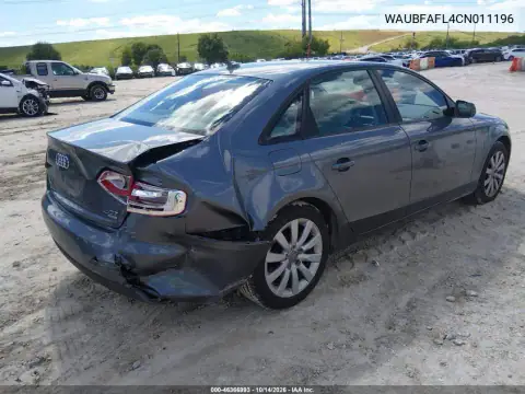 WAUBFAFL4CN011196 — 2012 Audi A4, фото 5 с аукциона IAAI, Задняя часть справа