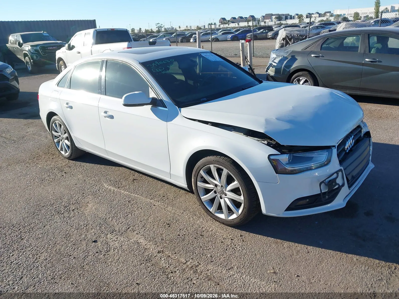 2013 Audi A4 2.0T Premium VIN WAUEFAFL7DA168551 фото 2