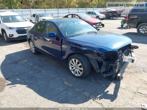 WAUBFAFL3DN044160 — 2013 Audi A4, Передняя часть, фото до ремонта