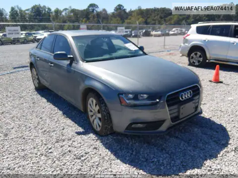 WAUAFAFL9EA074414 — 2014 Audi A4, Возвращение во владение, фото до ремонта