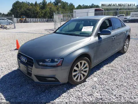 2014 Audi A4 2.0T Premium VIN WAUAFAFL9EA074414 фото 3