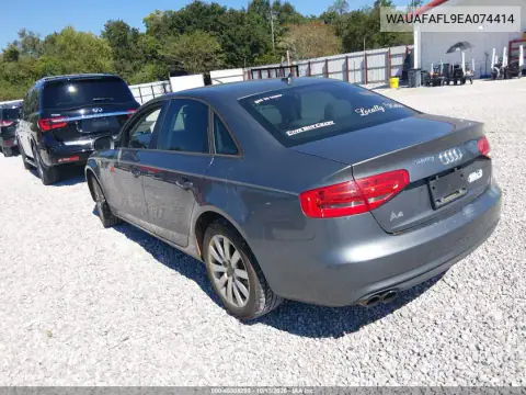 2014 Audi A4 2.0T Premium VIN WAUAFAFL9EA074414 фото 4