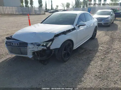 2017 Audi A4 Prestige VIN WAUFNAF46HN011320 фото 2