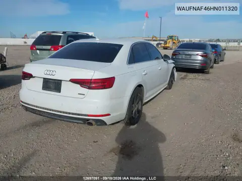 2017 Audi A4 Prestige VIN WAUFNAF46HN011320 фото 4