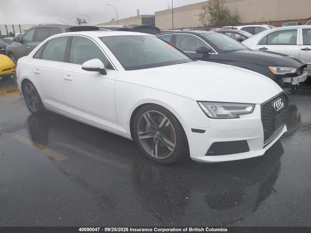 2017 Audi A4 VIN WAUCNAF49HN003506 фото 1
