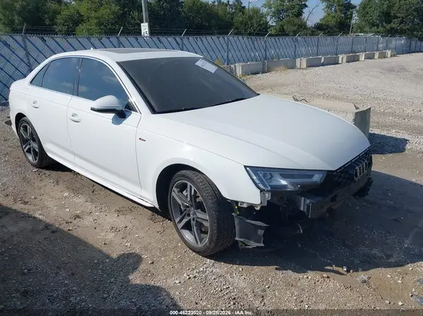 WAUENAF47JA181937 — 2018 Audi A4, Передняя часть (Front End), фото до ремонта