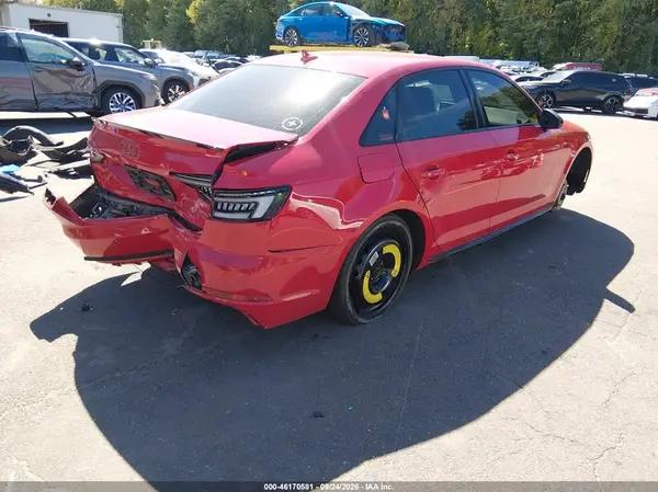 WAUENAF47KA072038 — 2019 Audi A4, фото 4 с аукциона IAAI, Задняя часть