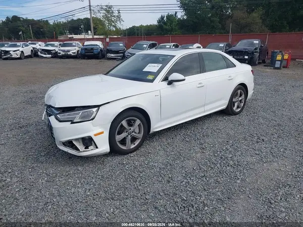 WAUDNAF49KN020155 — 2019 Audi A4, фото 2 с аукциона IAAI, Передняя часть