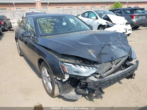 WAUANAF47LN006596 — 2020 Audi A4, Передняя часть (Front), фото до ремонта