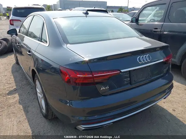 WAUANAF47LN006596 — 2020 Audi A4, фото 3 с аукциона IAAI 28.09.2026, Передняя часть