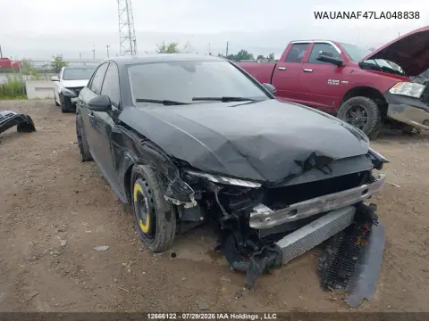 WAUANAF47LA048838 — 2020 Audi A4, Передняя часть, фото до ремонта