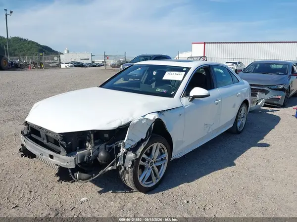 WAUDNAF47LN007292 — 2020 Audi A4, фото 2 с аукциона IAAI 13.10.2026, Передняя часть слева