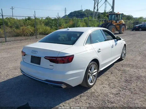 WAUDNAF47LN007292 — 2020 Audi A4, фото 4 с аукциона IAAI 13.10.2026, Передняя часть слева