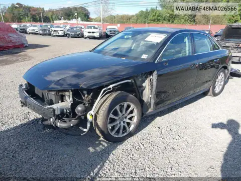 2021 Audi A4 Premium 40 Tfsi Quattro S Tronic VIN WAUABAF48MA026566 фото 3