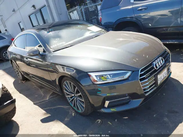 WAUBNCF56JA128833 — 2018 Audi A5 Sportback Premium Plus, Задняя часть (Rear), фото до ремонта