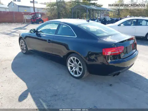 WAURFAFR8CA036533 — 2012 Audi A5, фото 4 с аукциона IAAI, Передняя часть