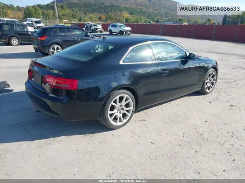 WAURFAFR8CA036533 — 2012 Audi A5, фото 5 с аукциона IAAI, Передняя часть