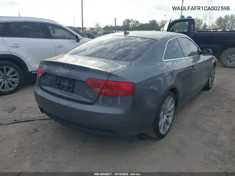 WAULFAFR1CA002598 — 2012 Audi A5, фото 5 с аукциона IAAI, Повреждения со всех сторон