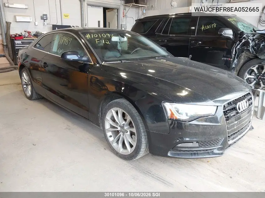 2014 Audi A5 Premium VIN WAUCFBFR8EA052665 фото 2