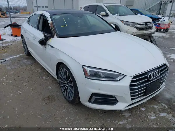 WAUBNCF58JA005079 — 2018 Audi A5, Кузов (Exterior Burn), фото до ремонта