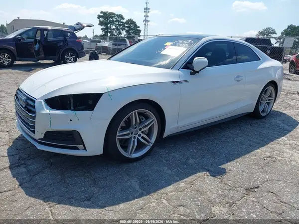 WAUTNAF55JA020101 — 2018 Audi A5, фото 2 с аукциона IAAI, Передняя часть