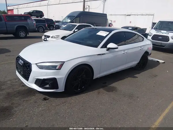 WAUEADF55MA048314 — 2021 Audi A5, фото 2 с аукциона IAAI, Левый бок