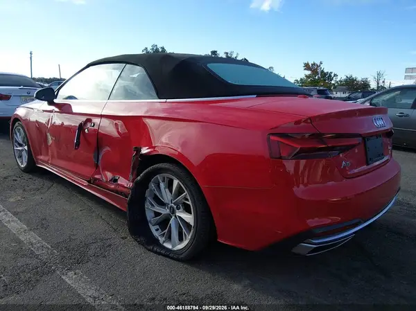 WAU2AGF54NN000463 — 2022 Audi A5, фото 3 с аукциона IAAI, Левый бок