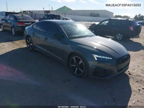 WAUEACF55PA015053 — 2023 Audi A5, Сзади, фото до ремонта