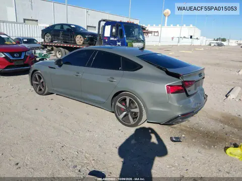 2023 Audi A5 Sportback Prestige 45 Tfsi S Line Quattro S Tronic VIN WAUEACF55PA015053 фото 4