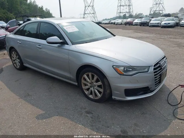 2016 Audi A6 2.0t Premium Plus VIN WAUGFAFC0GN160989 фото 1