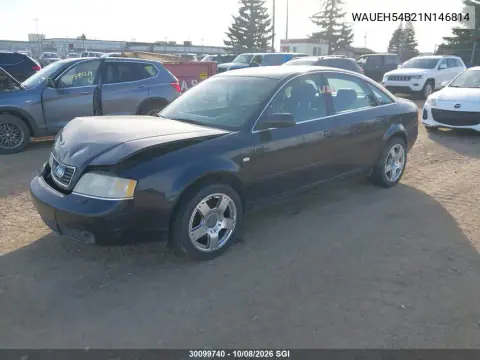 2001 Audi A6 VIN WAUEH54B21N146814 фото 2