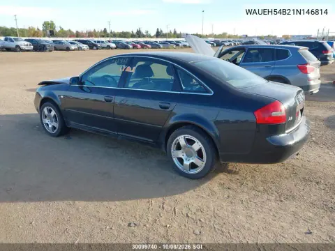 2001 Audi A6 VIN WAUEH54B21N146814 фото 3