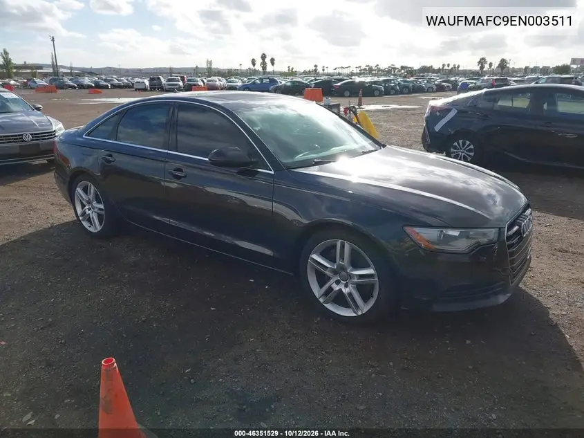 2014 Audi A6 3.0 Tdi Premium Plus VIN WAUFMAFC9EN003511 фото 2