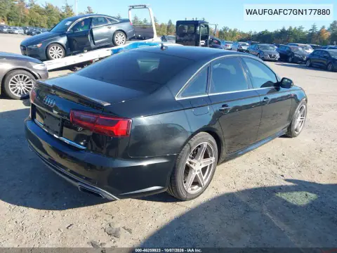2016 Audi A6 3.0T Premium Plus VIN WAUFGAFC7GN177880 фото 5