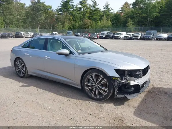 WAUL2AF28KN119133 — 2019 Audi A6, Передняя часть (Front End), фото до ремонта