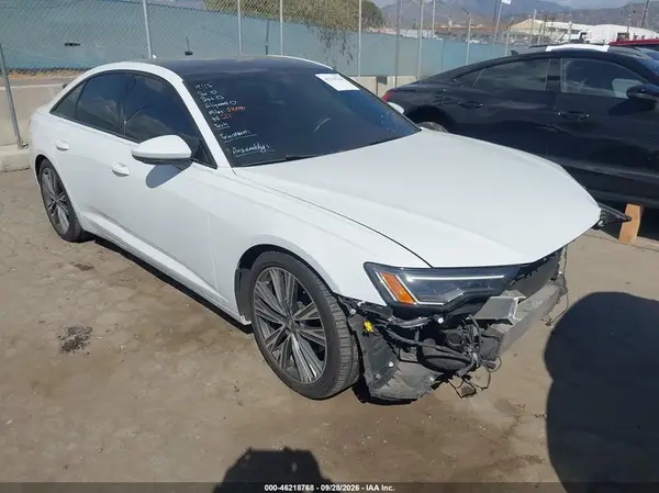 WAUE8AF24KN124613 — 2019 Audi A6, Передняя часть (Front End), фото до ремонта