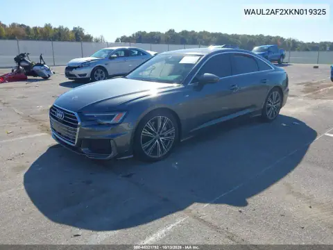 WAUL2AF2XKN019325 — 2019 Audi A6, фото 2 с аукциона IAAI, Боковая часть