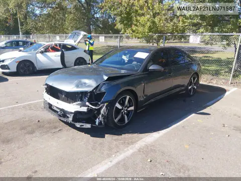 2020 Audi A6 Premium Plus 55 Tfsi Quattro S Tronic VIN WAUL2AF21LN071587 фото 3