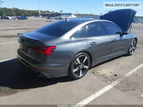 2020 Audi A6 Premium Plus 55 Tfsi Quattro S Tronic VIN WAUL2AF21LN071587 фото 5