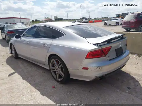 WAU2GAFCXCN045575 — 2012 Audi A7, фото 3 с аукциона IAAI, Естественный износ